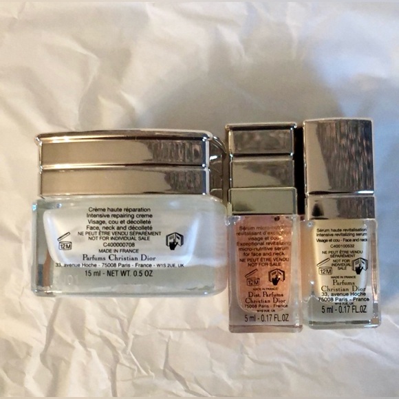 Dior Prestige Skincare Trio with Elegant Cream Pouch - Picture 3 of 12
